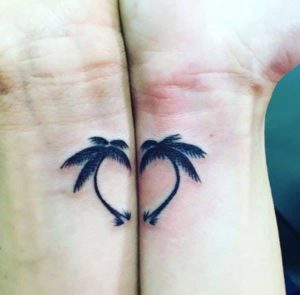 growing tree best friend tattoos