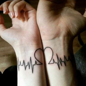 health and lifeline tattoo